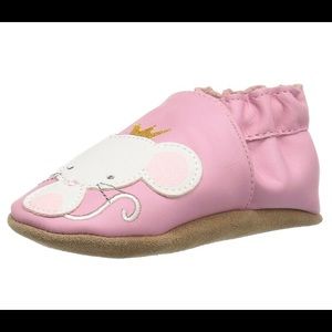 Robeez 12-18 months princess pink brand new